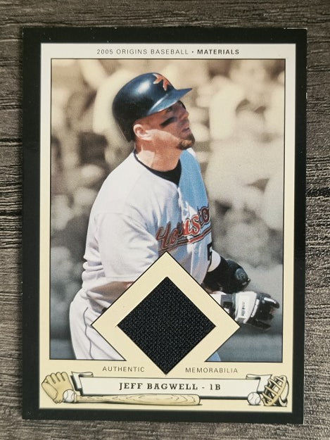 2005 Origins Materials Jersey #JB Jeff Bagwell