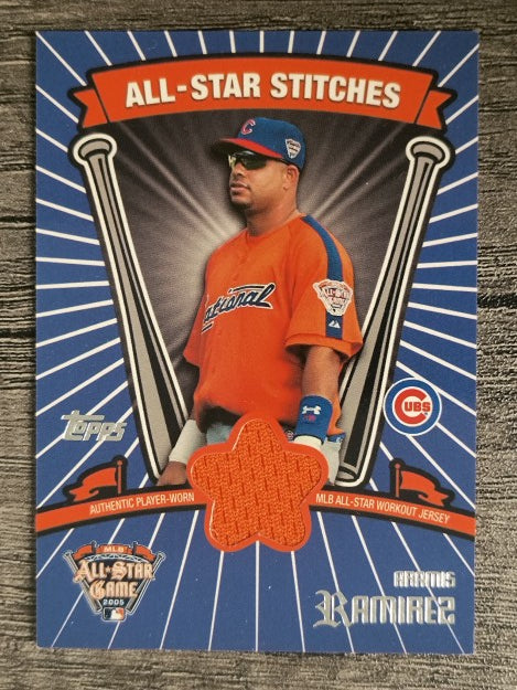 2005 Topps Update All-Star Stitches #ARA Aramis Ramirez E