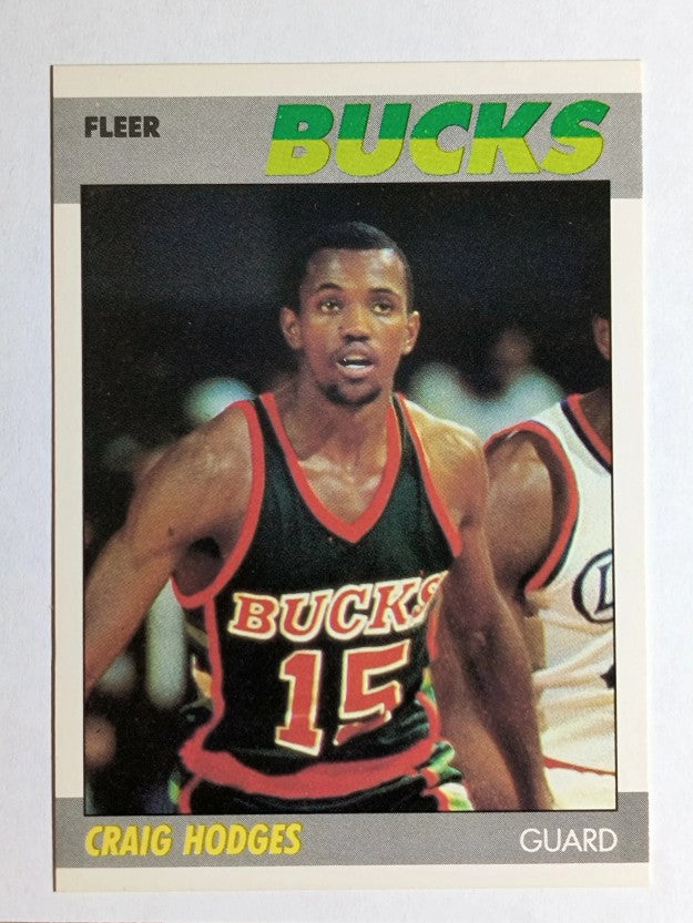 1987-88 Fleer #52 Craig Hodges
