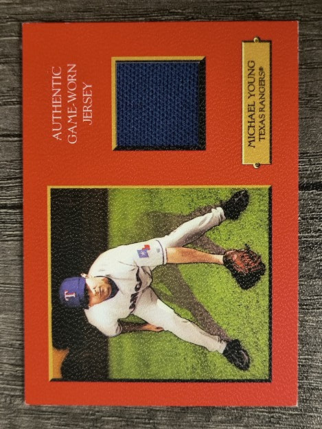 2006 Topps Turkey Red Relics Red #MY Michael Young Jsy