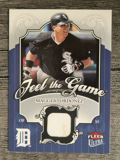 2006 Ultra Feel the Game #MO Magglio Ordonez Jsy