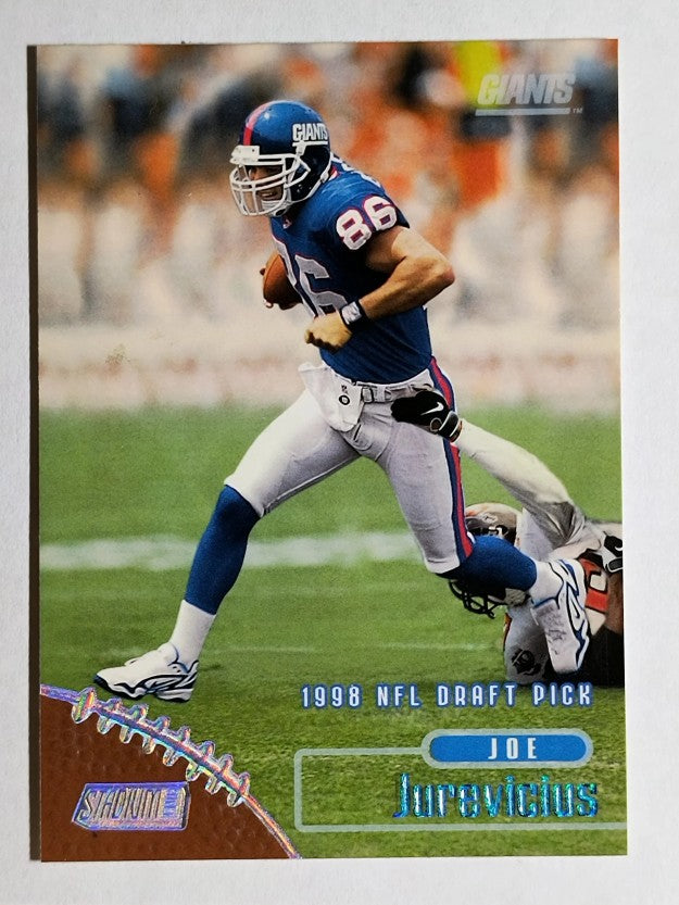 1998 Stadium Club #185 Joe Jurevicius RC