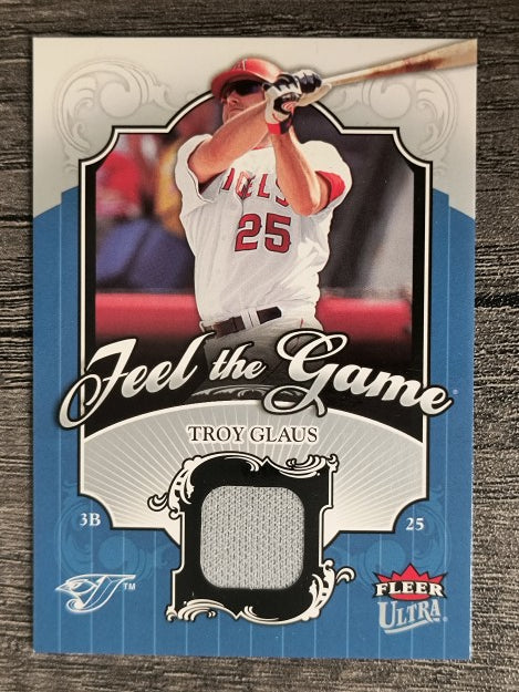 2006 Ultra Feel the Game #TG Troy Glaus Jsy