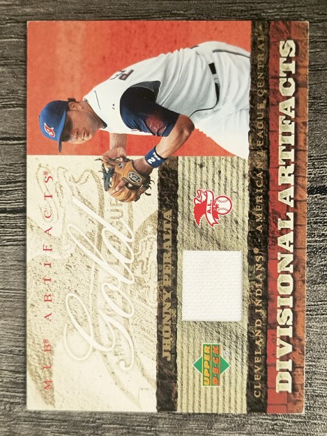 2007 Artifacts Divisional Artifacts Gold #PE Jhonny Peralta