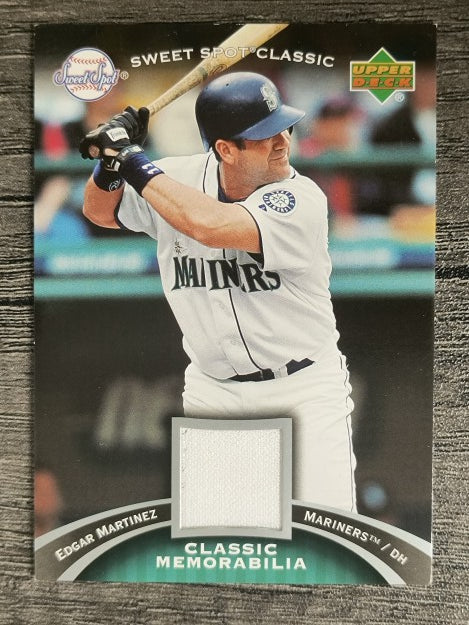 2007 Sweet Spot Classic Classic Memorabilia #CMMR Edgar Martinez