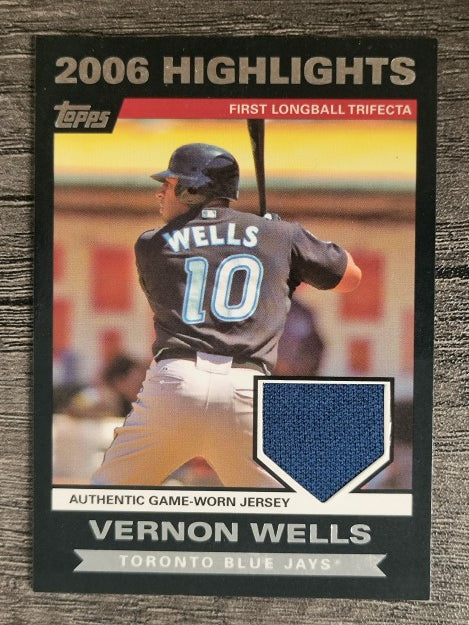 2007 Topps Highlights Relics #VW Vernon Wells D2