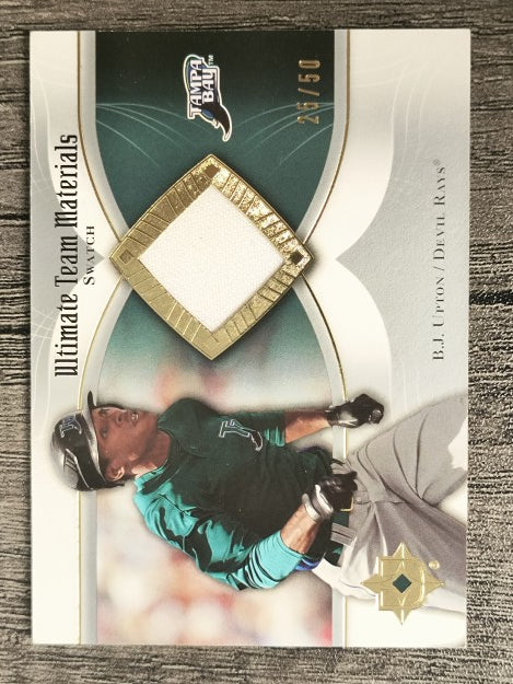 2007 Ultimate Collection Ultimate Team Materials #BU B.J. Upton/50
