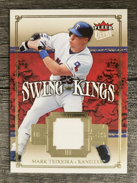 2007 Ultra Swing Kings Materials #TE Mark Teixeira