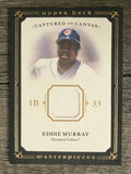 2008 UD Masterpieces Captured on Canvas #EM Eddie Murray