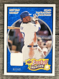 2008 Upper Deck Heroes Jersey Navy Blue #90 Matt Kemp