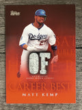 2009 Topps Career Best Relics #MK Matt Kemp Jsy B2