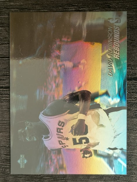 1991-92 Upper Deck Award Winner Holograms #AW6 David Robinson/Rebounds Leader