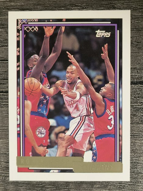 1992-93 Topps Gold #80 Ron Harper