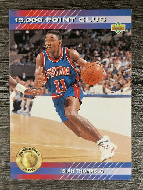 1992-93 Upper Deck 15000 Point Club #PC5 Isiah Thomas (NM)