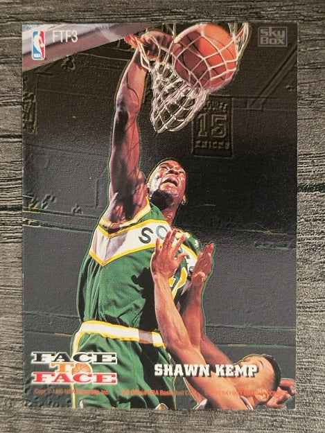 1993-94 Hoops Face to Face #3 Christian Laettner/Shawn Kemp
