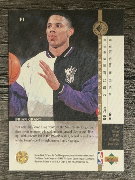 1994-95 SP Championship Future Playoff Heroes #F1 Brian Grant