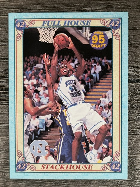 1995 Collect-A-Card Stackhouse #FH3 Jerry Stackhouse
