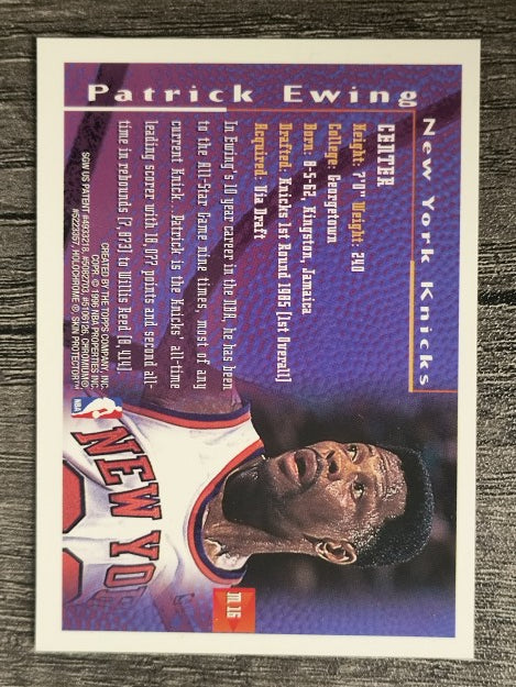 1995-96 Finest Mystery #M16 Patrick Ewing