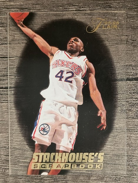 1995-96 Flair Stackhouse's Scrapbook #S6 Jerry Stackhouse