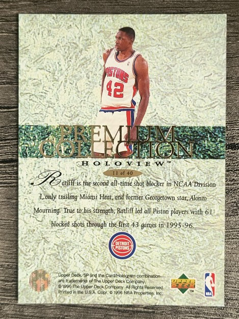 1995-96 SP Holoviews #PC11 Theo Ratliff