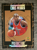1995-96 Upper Deck Predictor Player of the Month Redemption #R9 Chris Webber