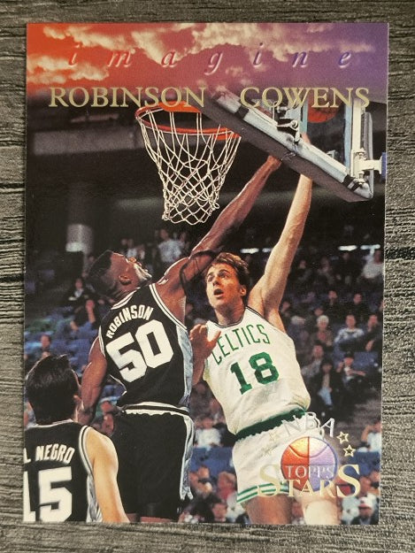 1996 Topps Stars Imagine #I2 David Robinson/Dave Cowens