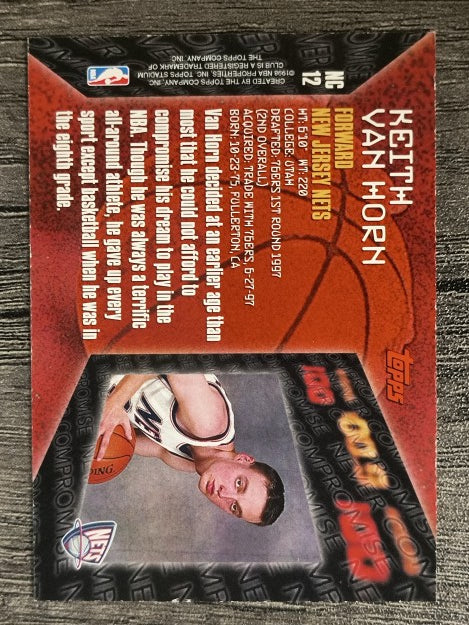 1997-98 Stadium Club Never Compromise #NC12 Keith Van Horn