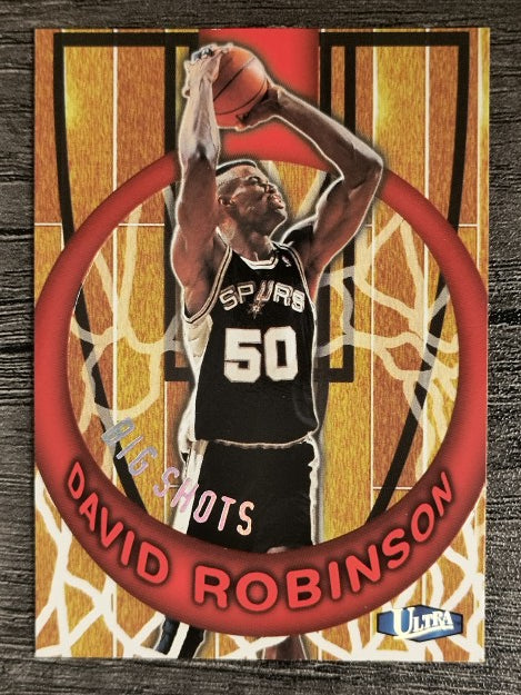 1997-98 Ultra Big Shots #8 David Robinson