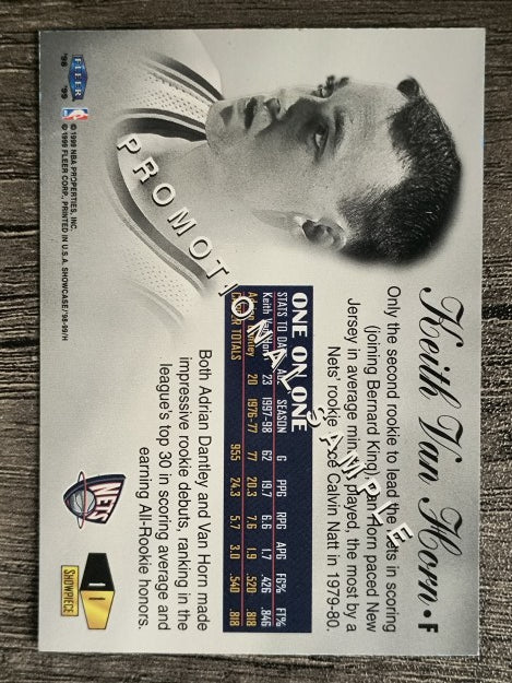 1998-99 Flair Showcase Row 1 #1A Keith Van Horn Promo