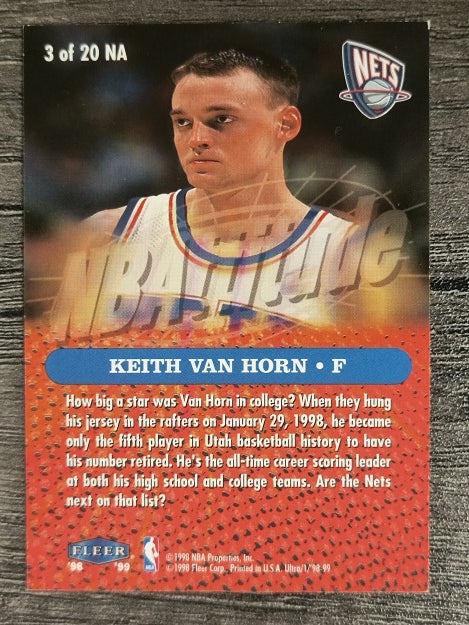 1998-99 Ultra NBAttitude #3 Keith Van Horn