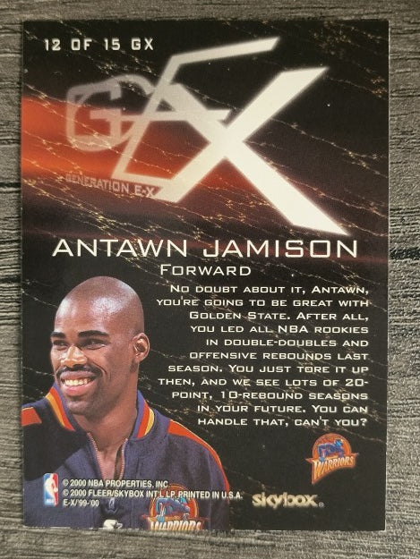 1999-00 E-X Generation E-X #GX12 Antawn Jamison
