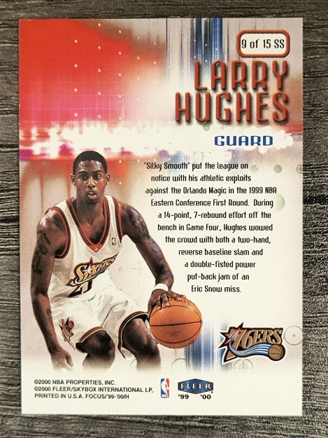1999-00 Fleer Focus Soar Subjects #SS9 Larry Hughes