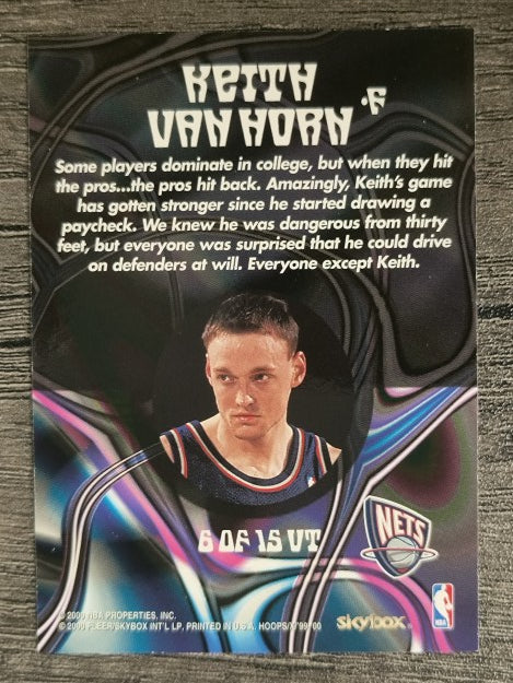 1999-00 Hoops Decade Up Tempo #UT6 Keith Van Horn