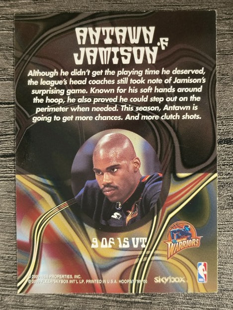 1999-00 Hoops Decade Up Tempo #UT9 Antawn Jamison
