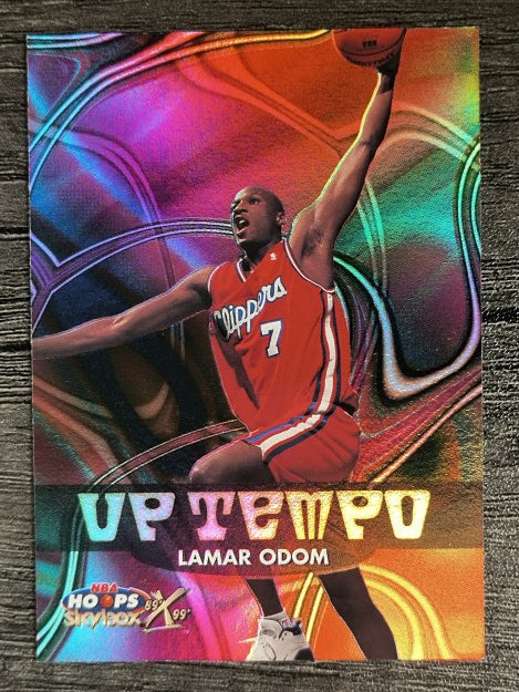 1999-00 Hoops Decade Up Tempo #UT15 Lamar Odom