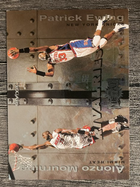 1999-00 Metal Rivalries #R4 Patrick Ewing/Alonzo Mourning