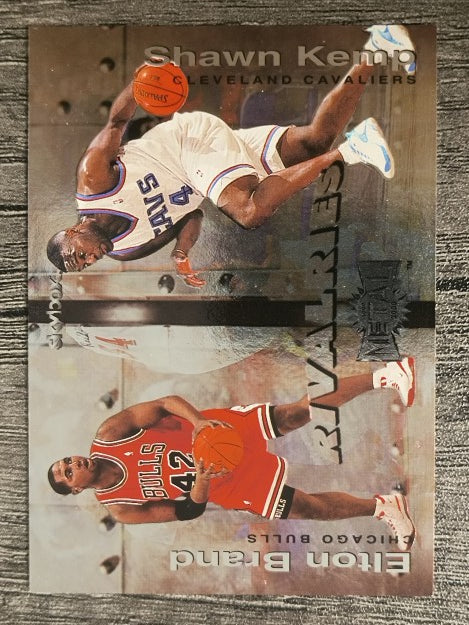 1999-00 Metal Rivalries #R11 Shawn Kemp/Elton Brand