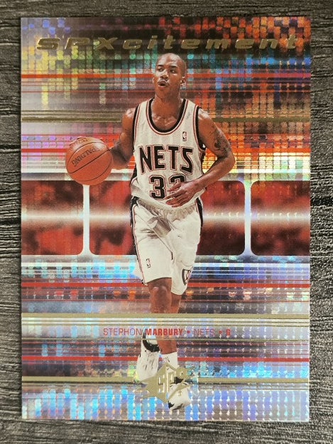 1999-00 SPx Spxcitement #S9 Stephon Marbury