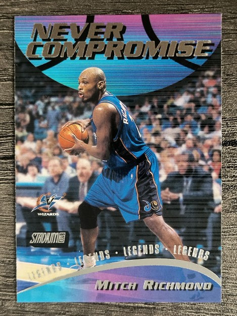1999-00 Stadium Club Never Compromise #NC30 Mitch Richmond