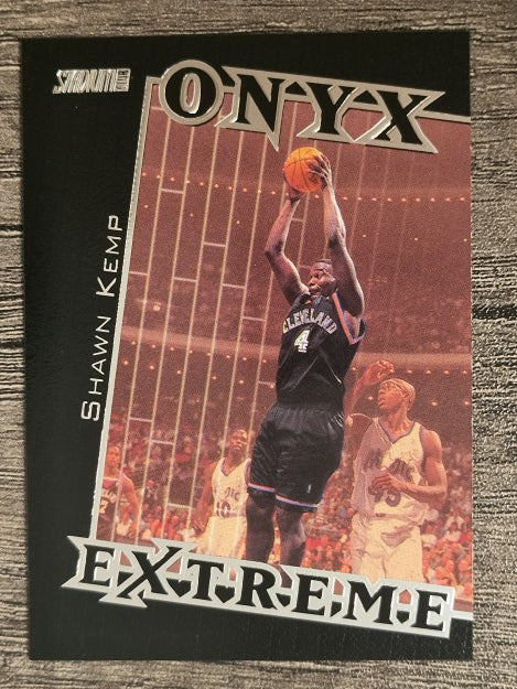 1999-00 Stadium Club Onyx Extreme #OE8 Shawn Kemp