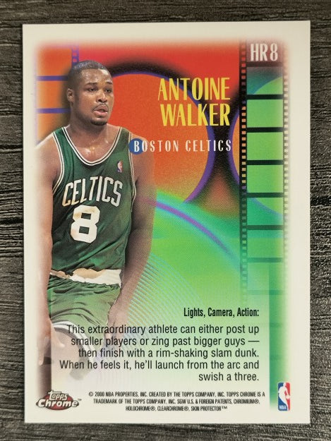 1999-00 Topps Chrome Highlight Reels #HR8 Antoine Walker