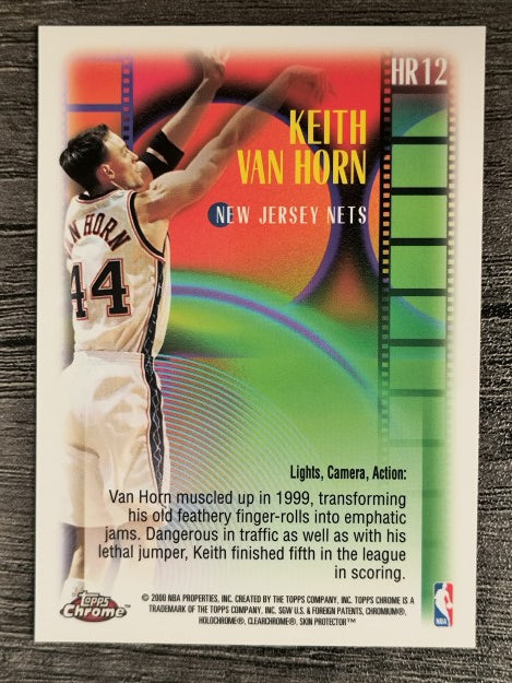 1999-00 Topps Chrome Highlight Reels #HR12 Keith Van Horn