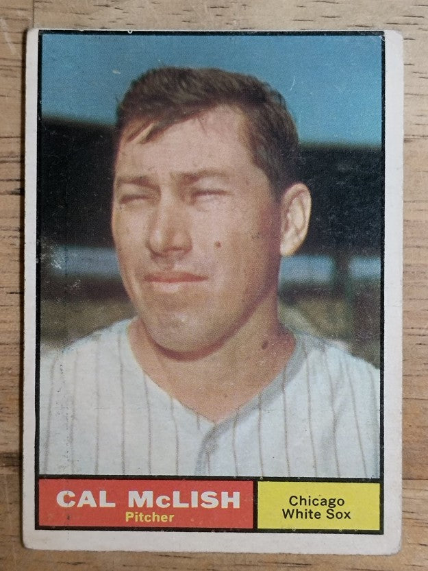 1961 Topps #157 Cal McLish (GOOD)