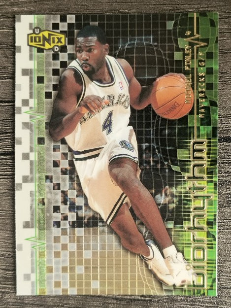 1999-00 UD Ionix BIOrhythm #B5 Michael Finley
