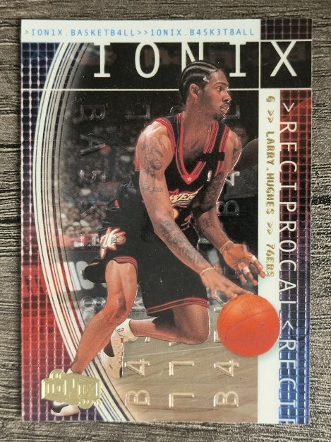 1999-00 UD Ionix Reciprocal #40 Larry Hughes