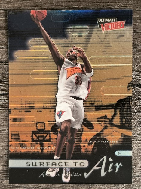 1999-00 Ultimate Victory Surface to Air #SA2 Antawn Jamison