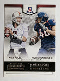 2016 Contenders Draft Picks Collegiate Connections #2 Nick Foles/Rob Gronkowski