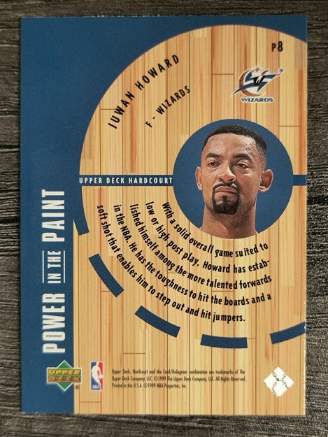 1999-00 Upper Deck Hardcourt Power in the Paint #P8 Juwan Howard