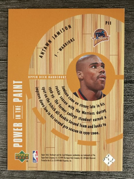1999-00 Upper Deck Hardcourt Power in the Paint #P11 Antawn Jamison