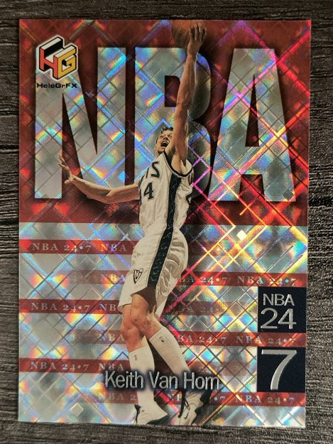 1999-00 Upper Deck HoloGrFX NBA 24-7 #N14 Keith Van Horn